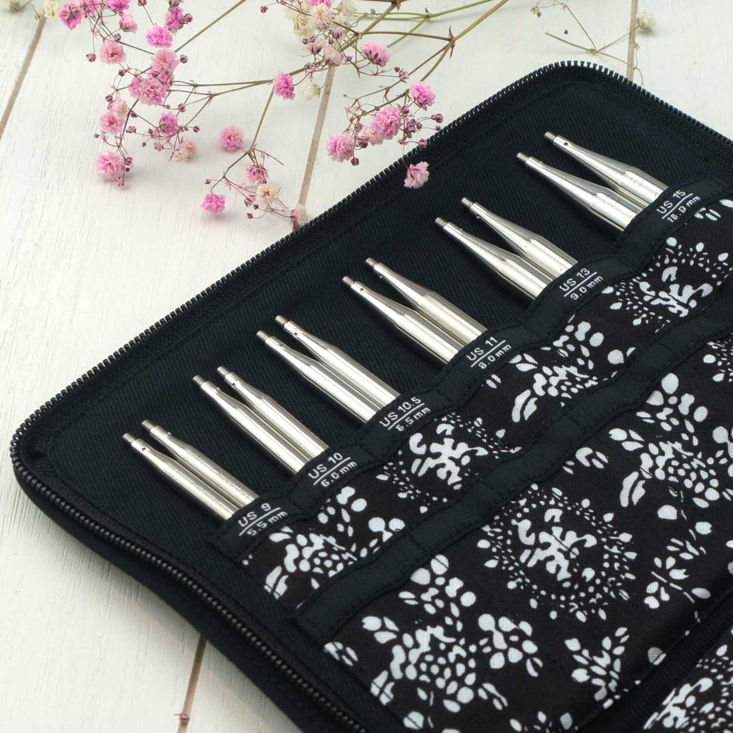 ChiaoGoo TWIST RedLace Set Large Circular Knitting Needle Set 13 cm (5.00 – 10.00 mm)