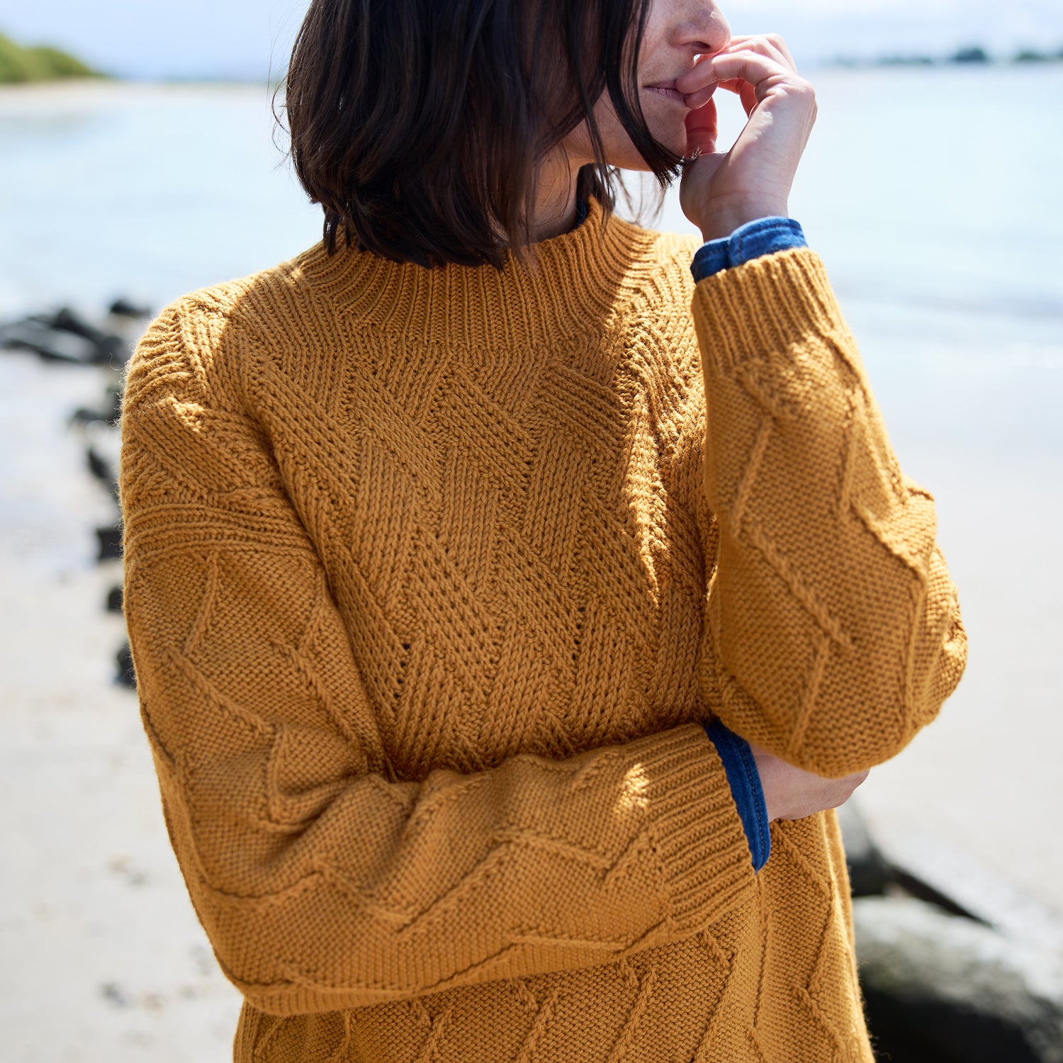 Strickanleitung Pullover Moments in Nature