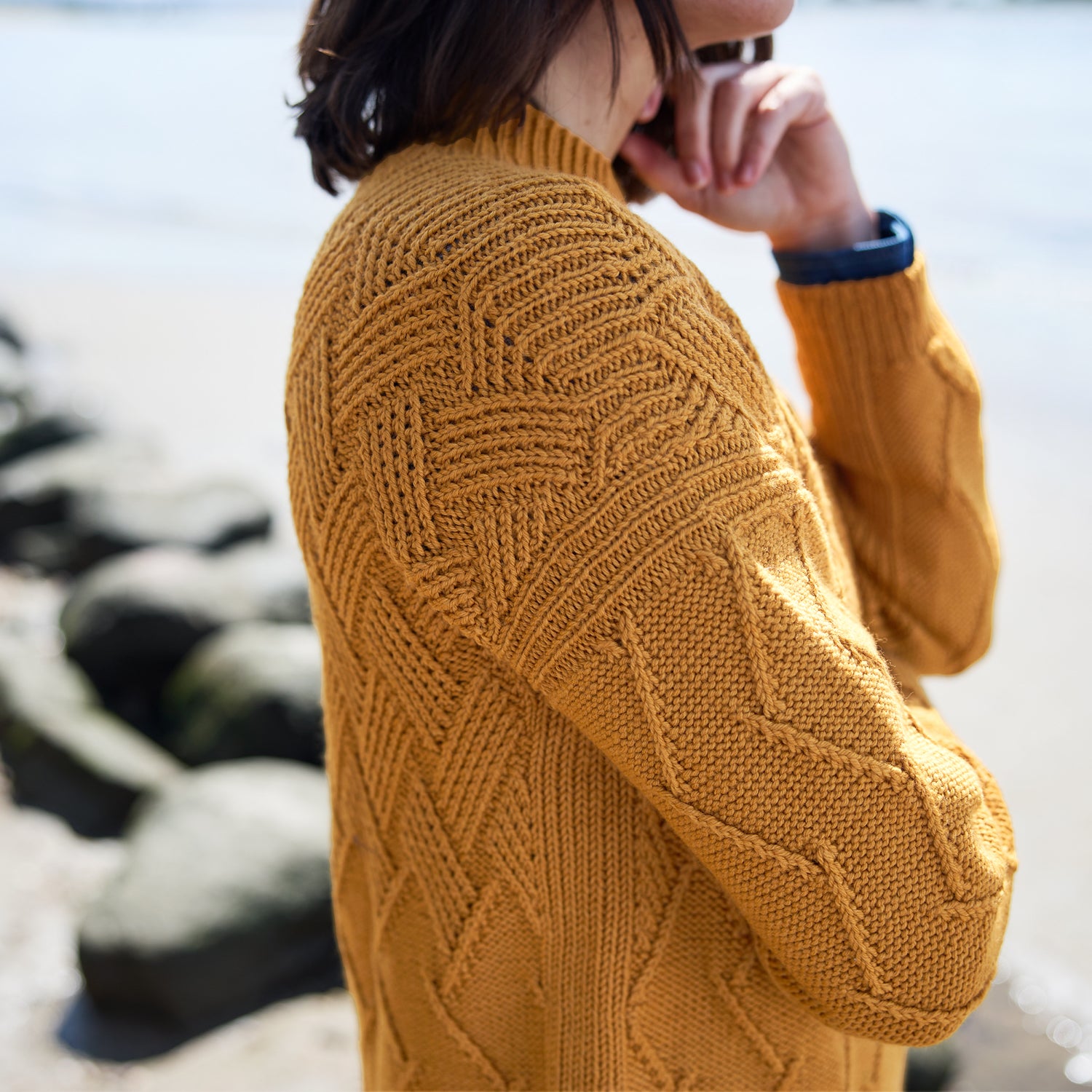 Strickanleitung Pullover Moments in Nature
