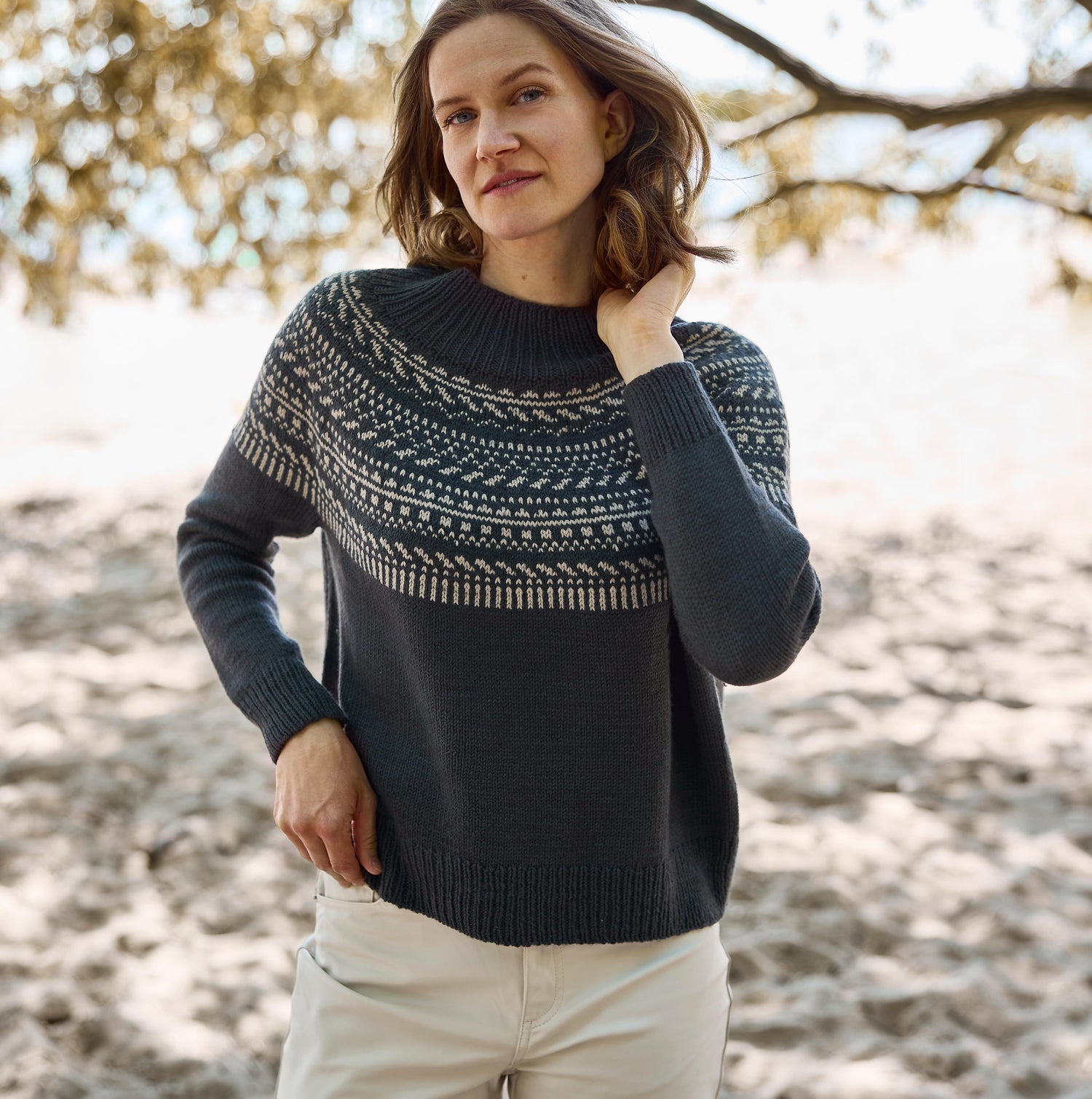 Strickanleitung Pullover Calma