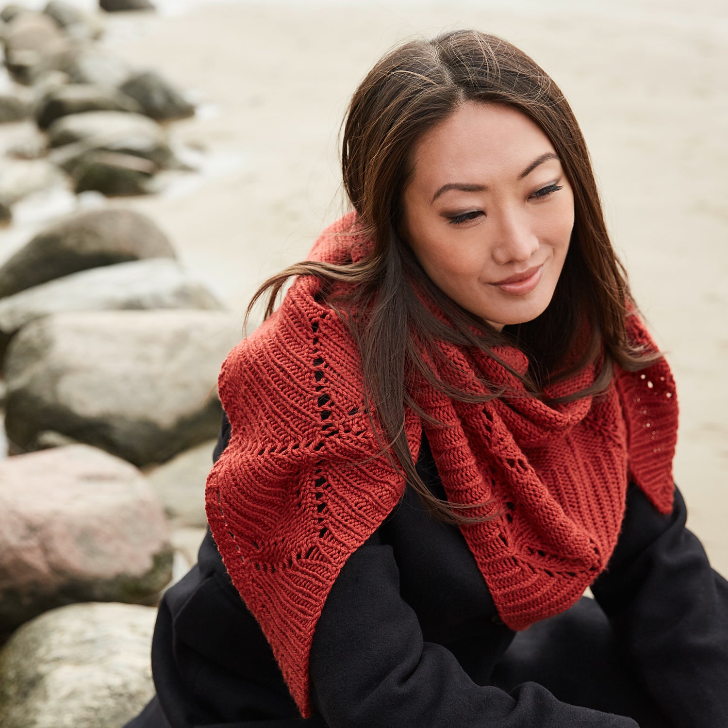 Pattern Shawl Ating