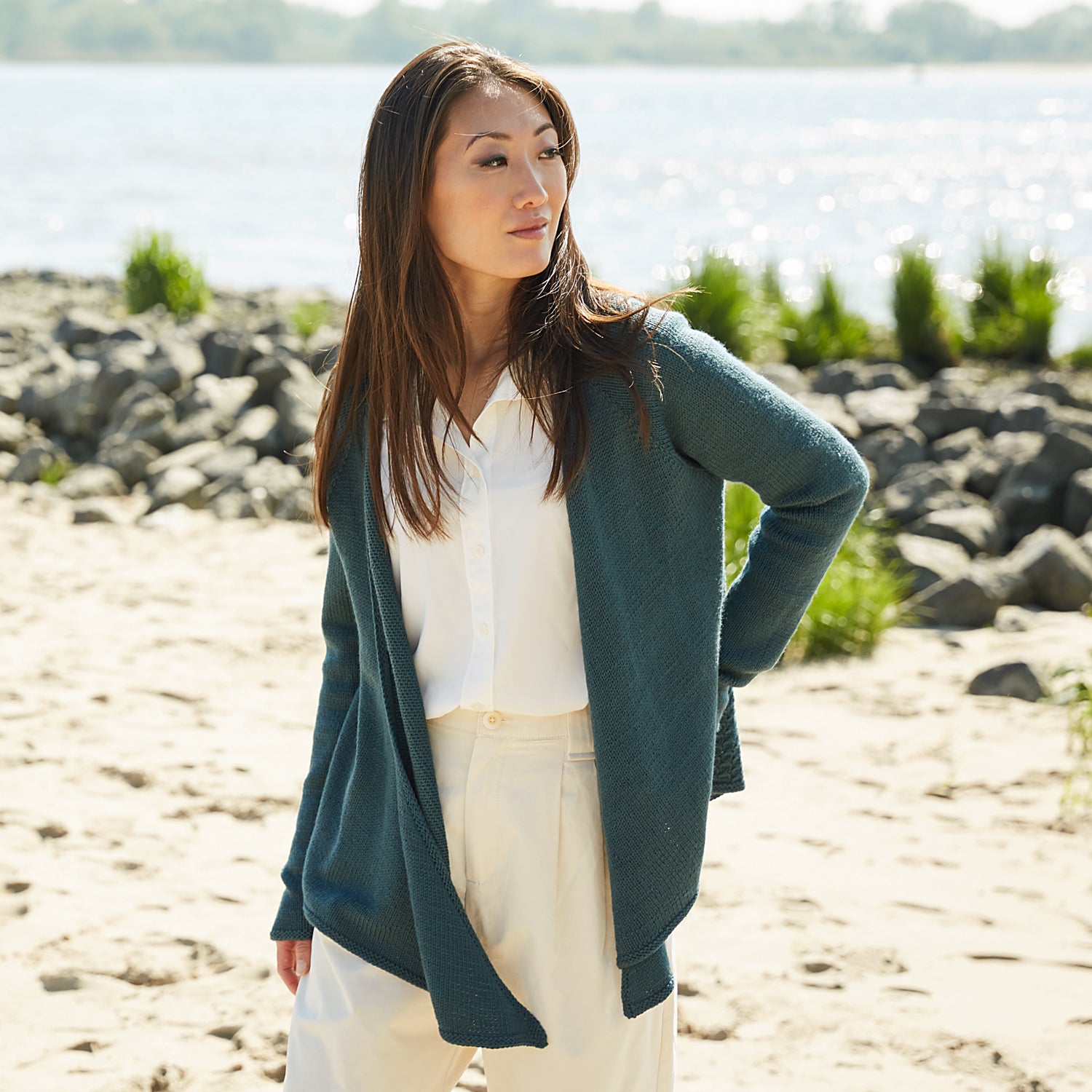 Pattern Cardigan Kanshoku 感触