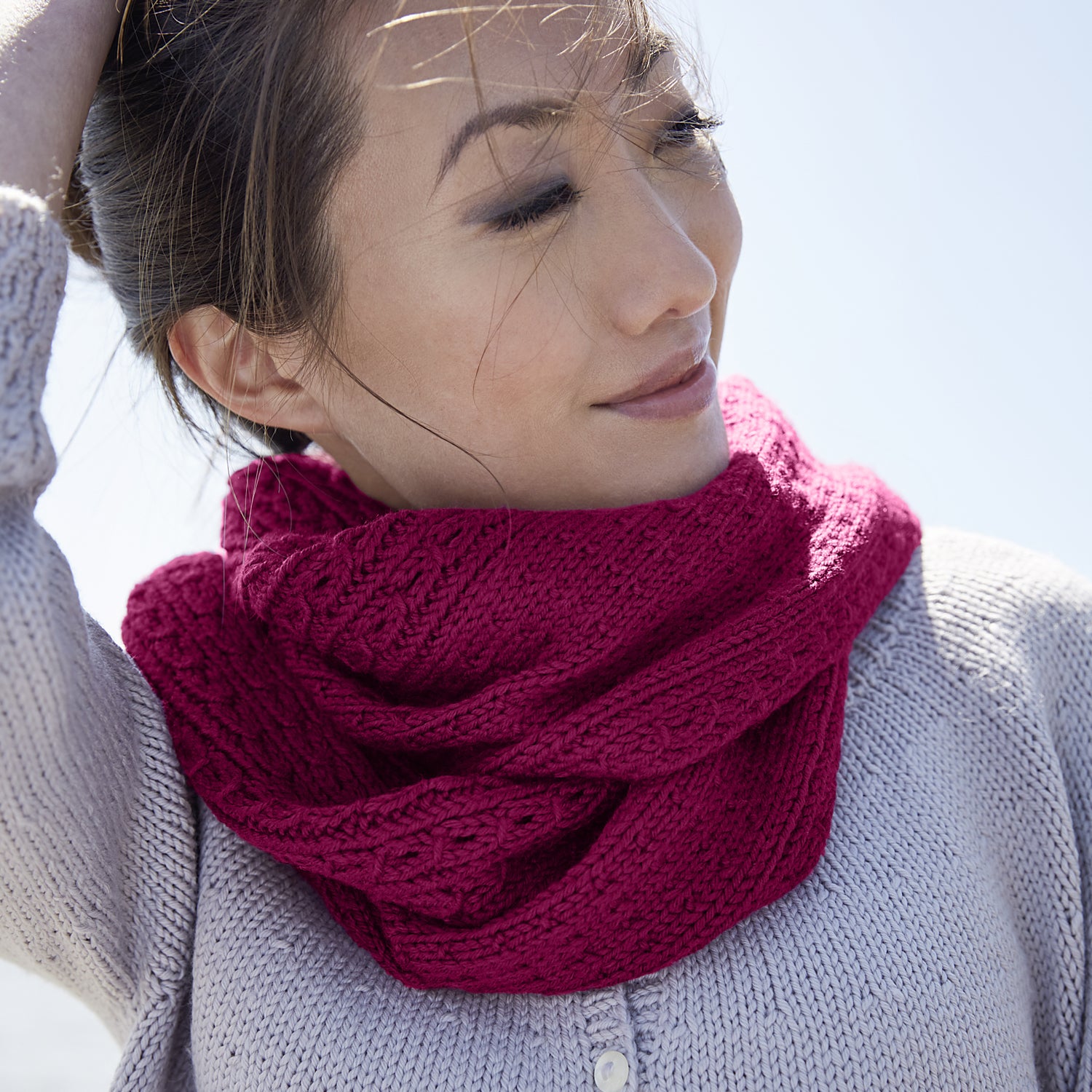 Pattern Loop Scarf Toco