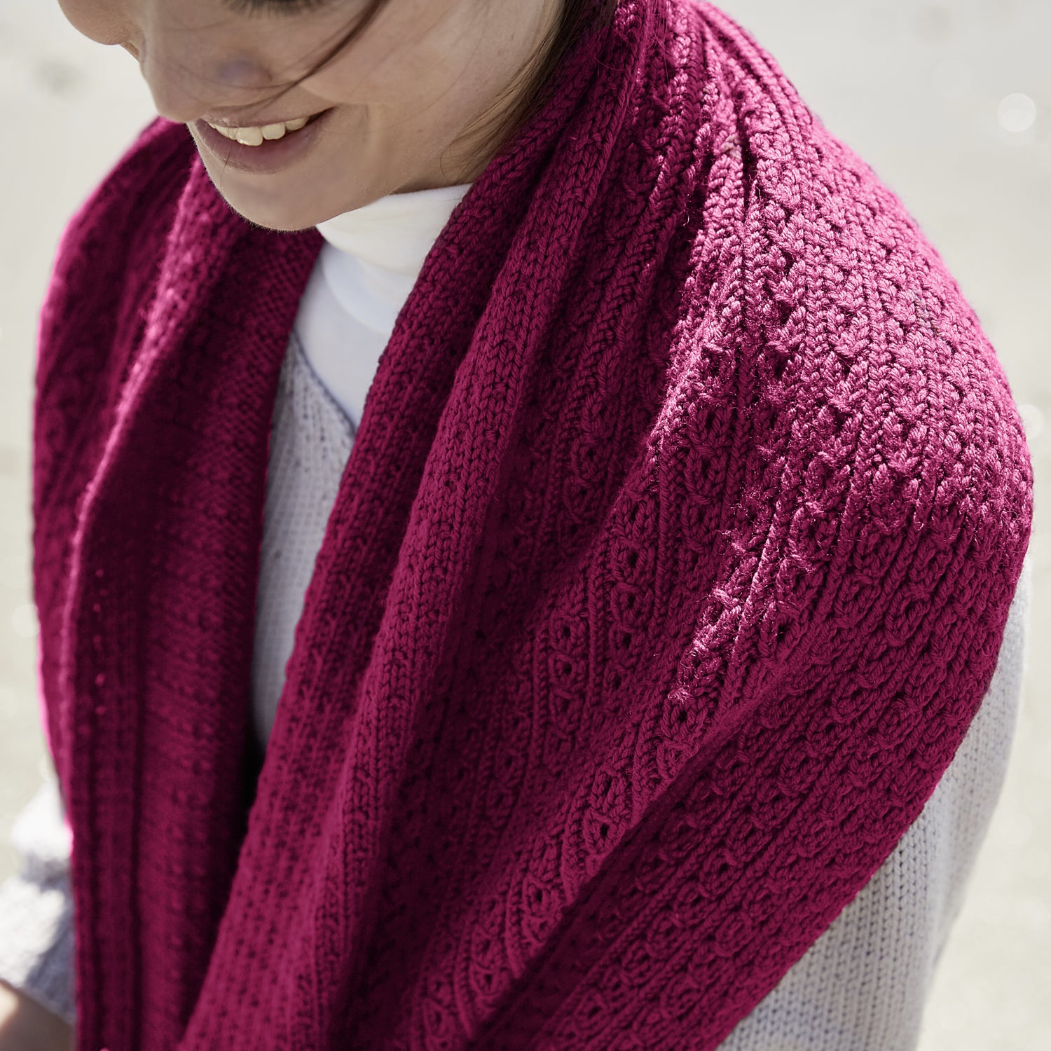 Strickanleitung Loop Schal Toco