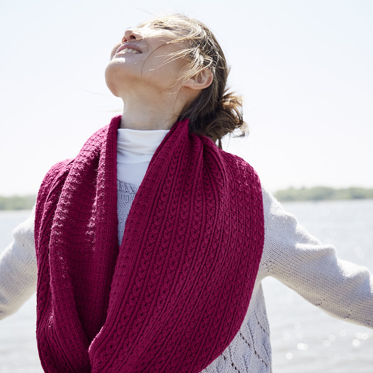 Pattern Loop Scarf Toco
