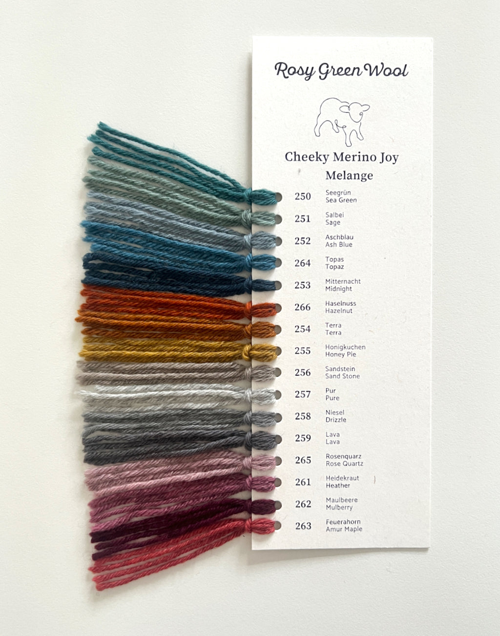 Colour Card
