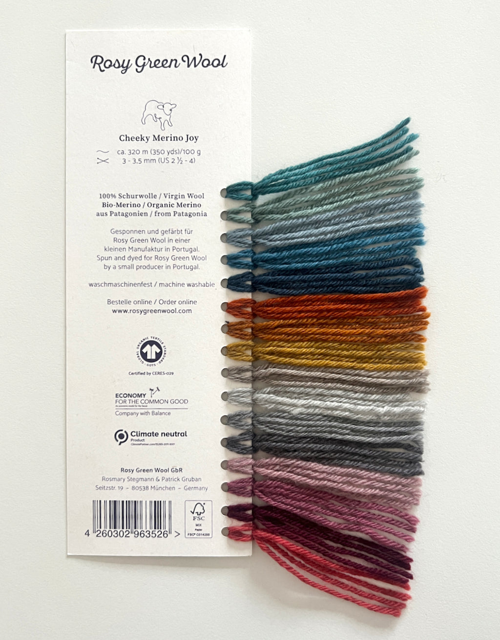 Colour Card