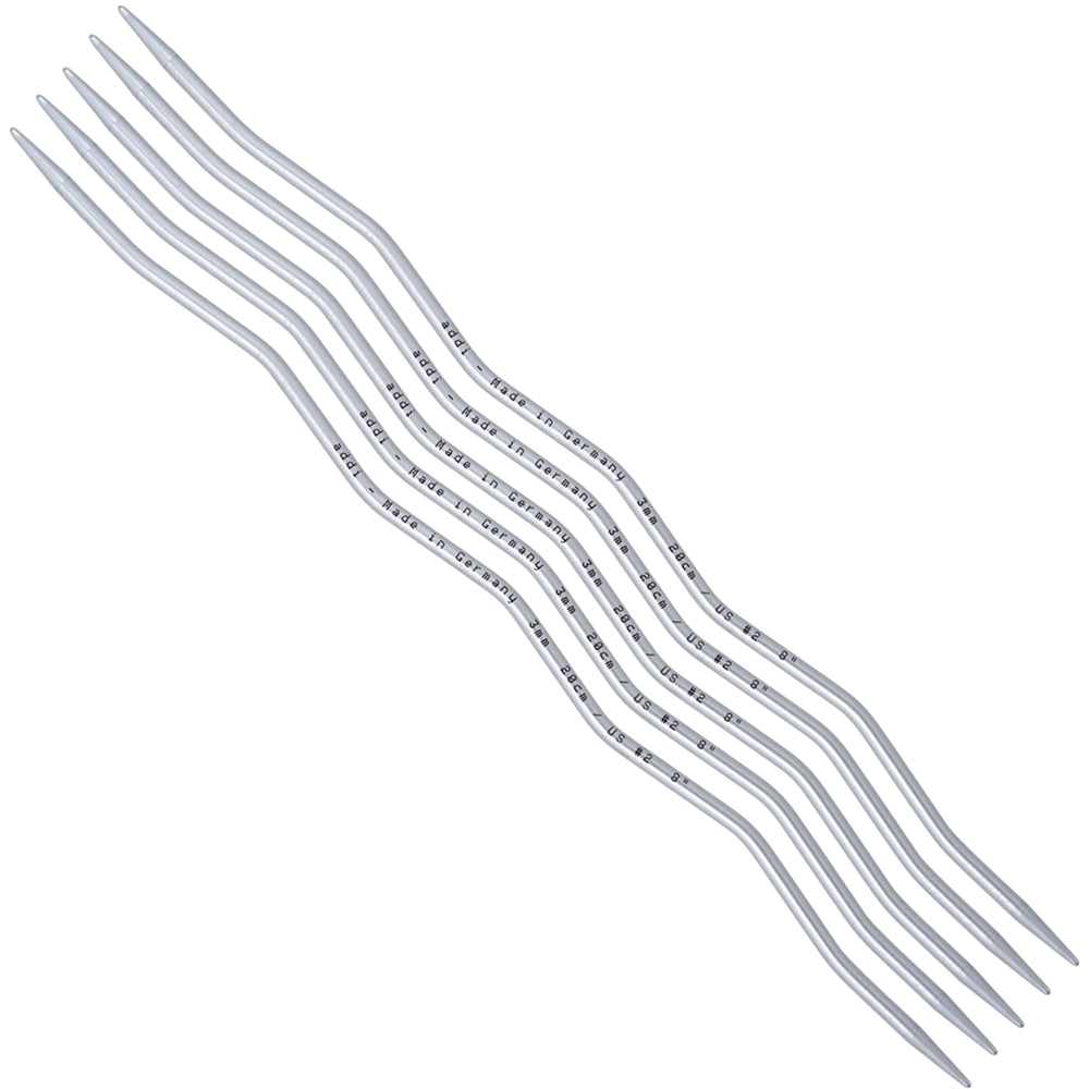 addiCraSySnake Lace Nadelspiel - 15 und 20 cm (2 - 4,5 mm)