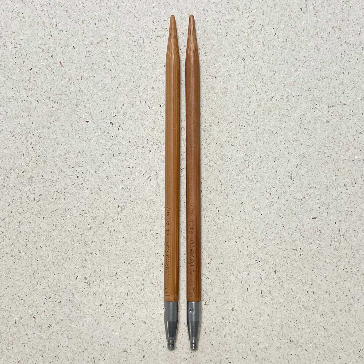 ChiaoGoo Nadelspitzen SPIN Bamboo Tips Patina