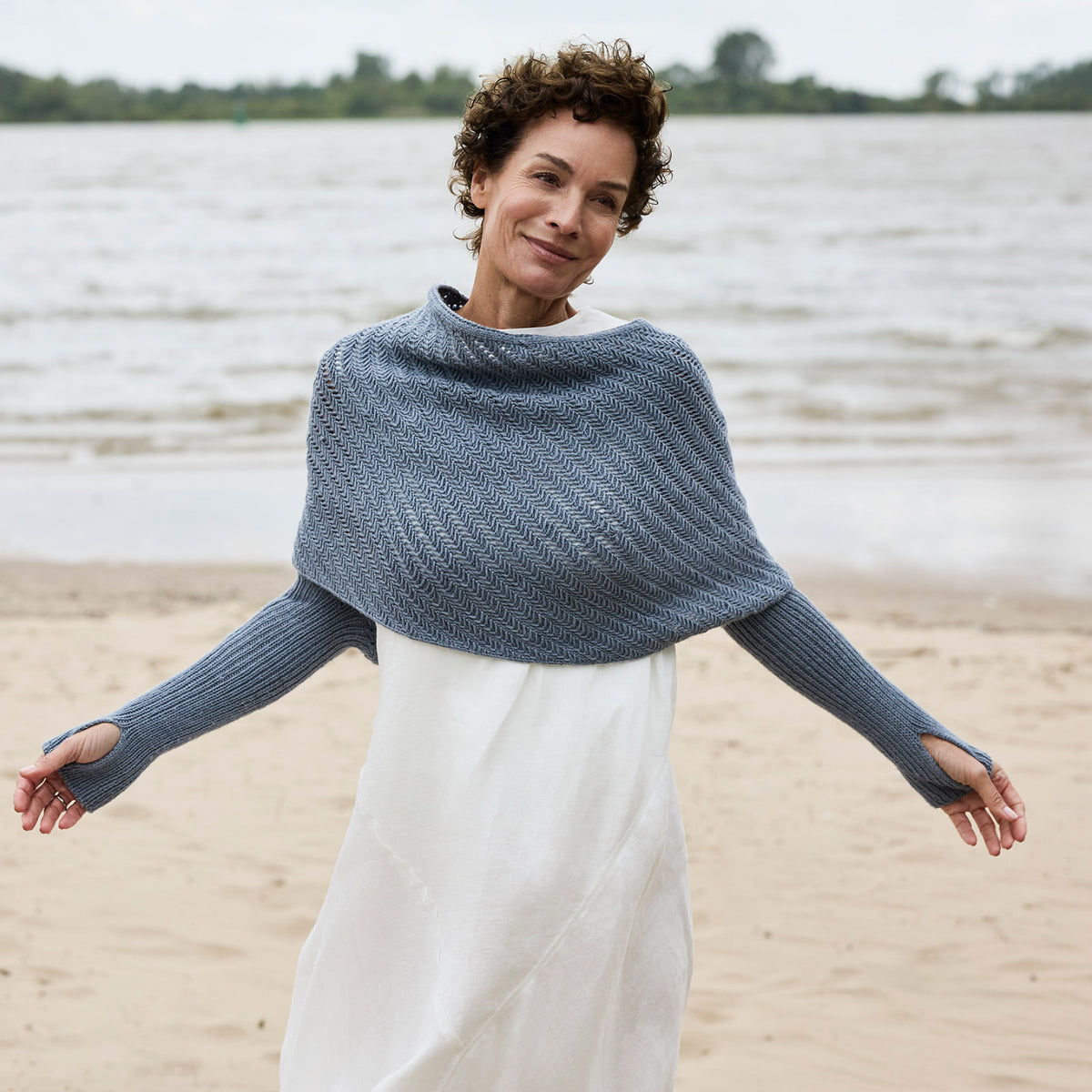 Strickanleitung Crossway Wrap