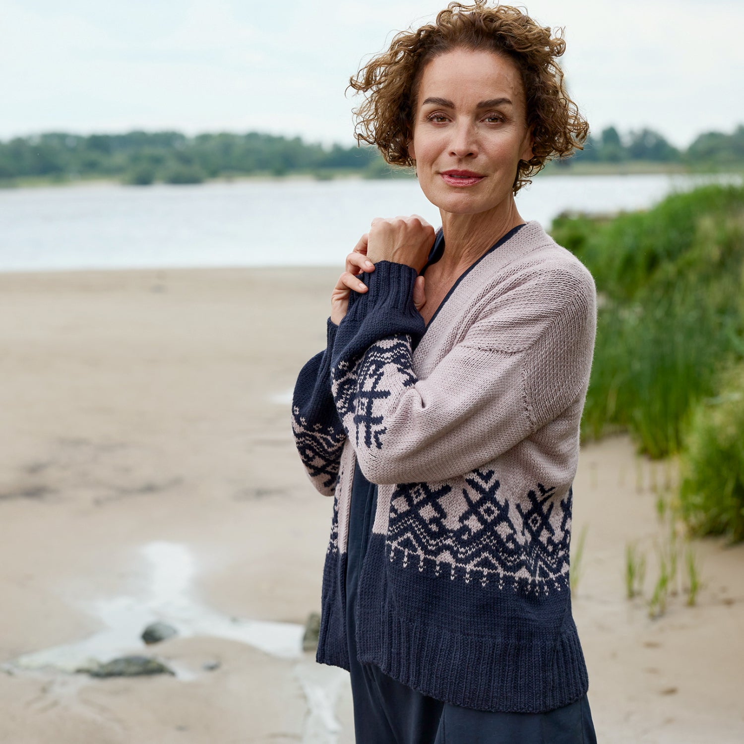 Pattern Cardigan Harbour Lights