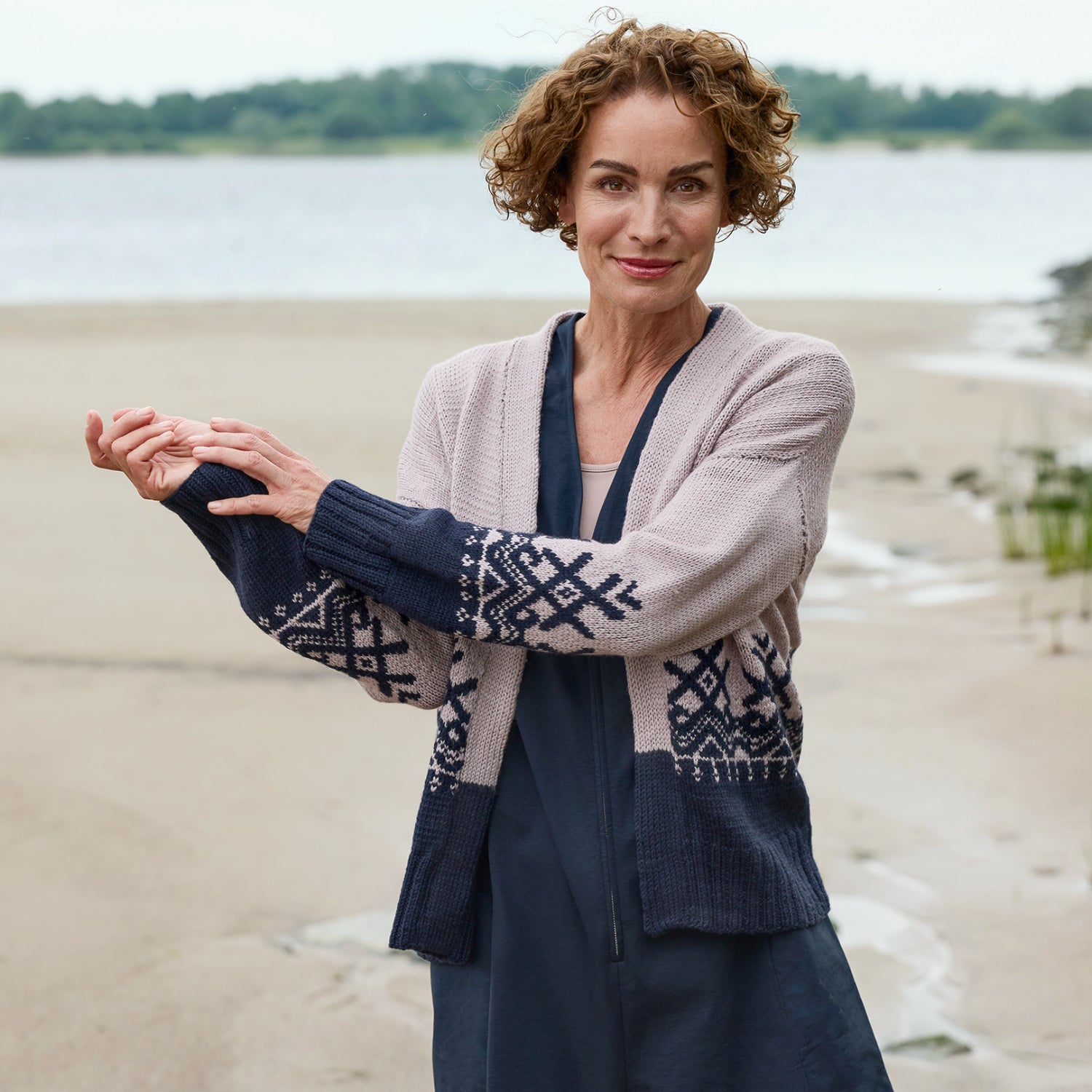 Pattern Cardigan Harbour Lights