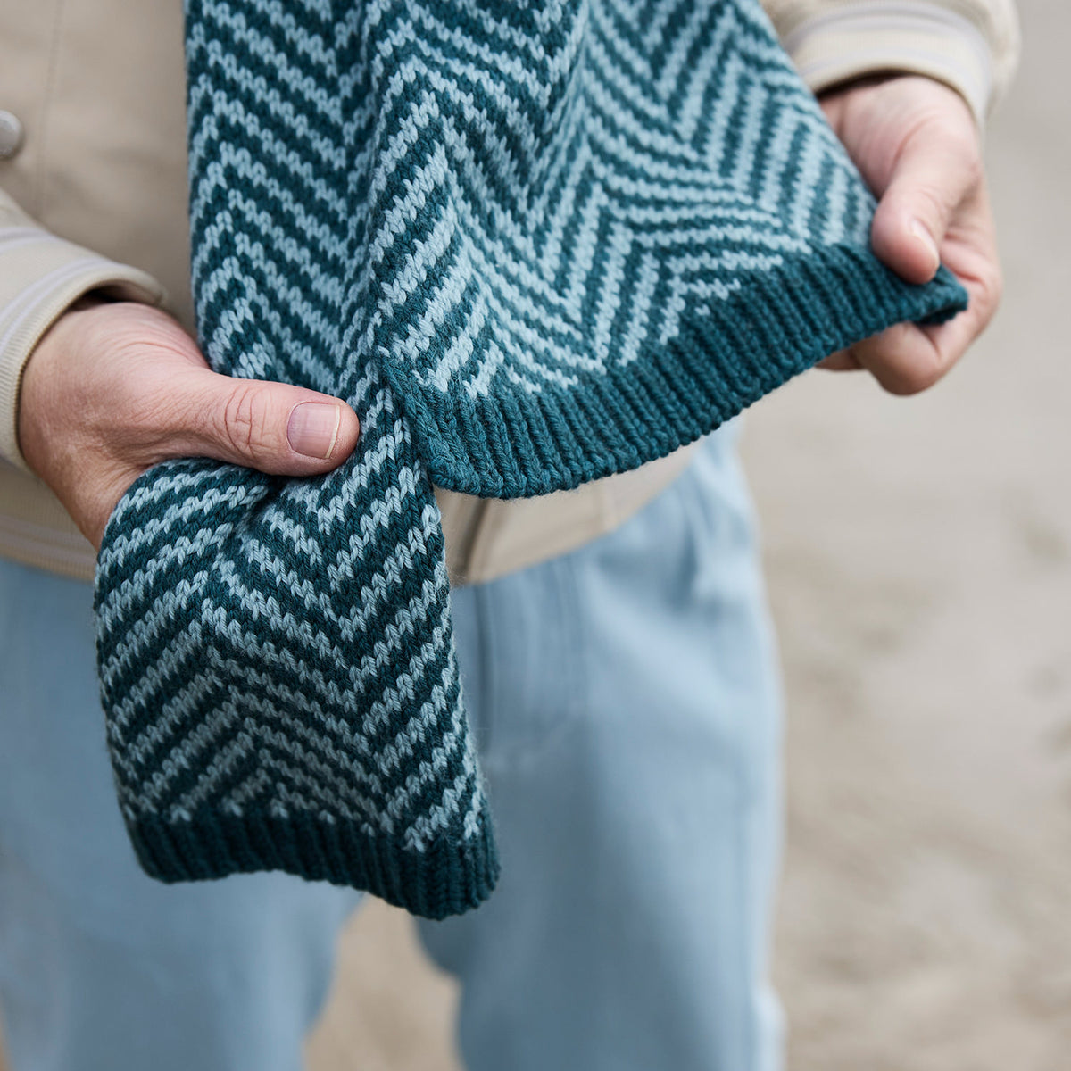 Pattern Linewalk Scarf