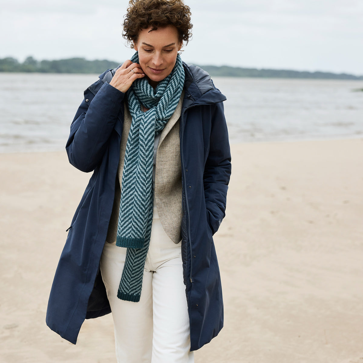 Pattern Linewalk Scarf