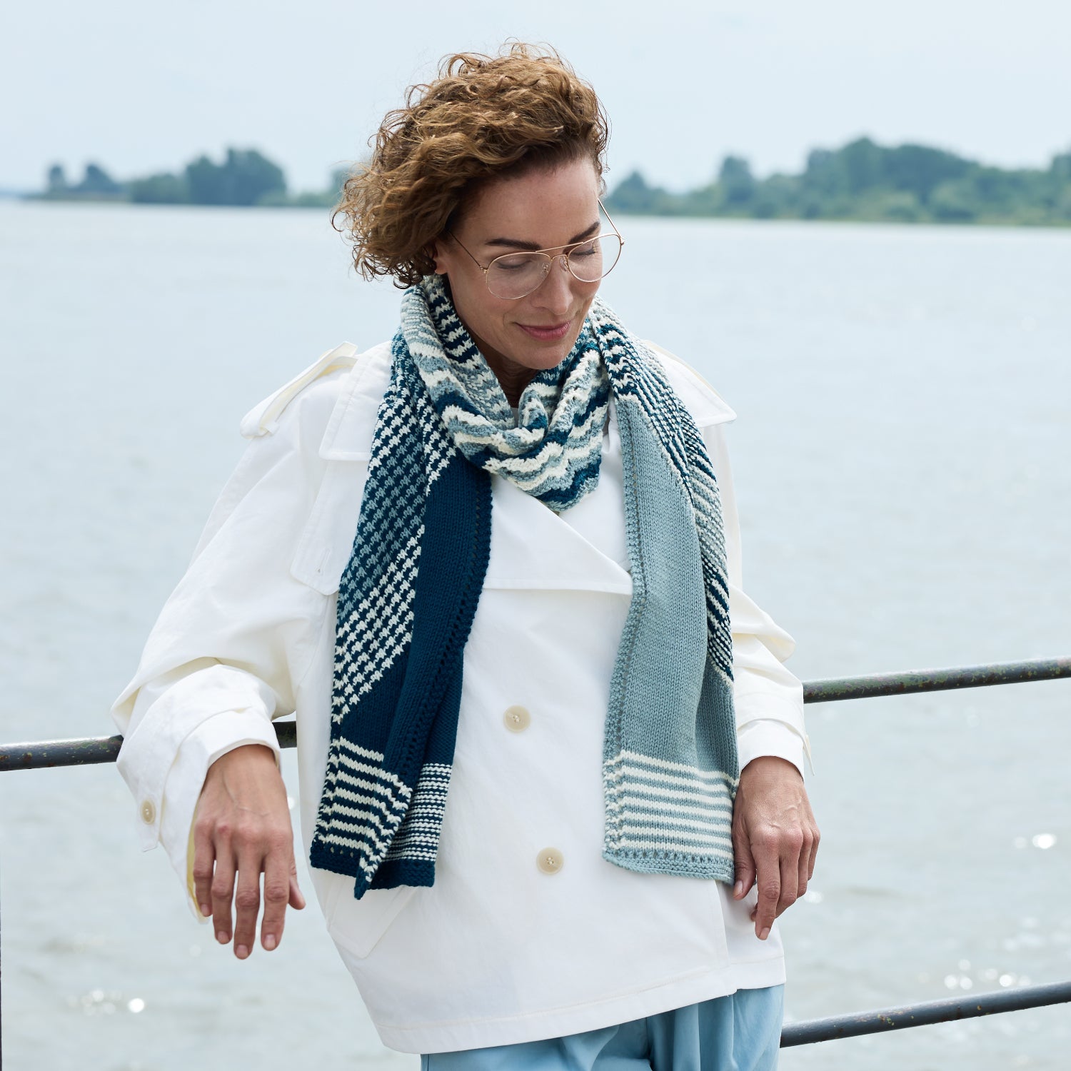Pattern Scarf Riverlines