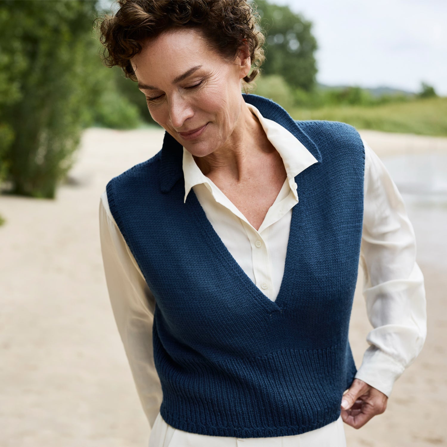 Strickanleitung Top Waymark Vest