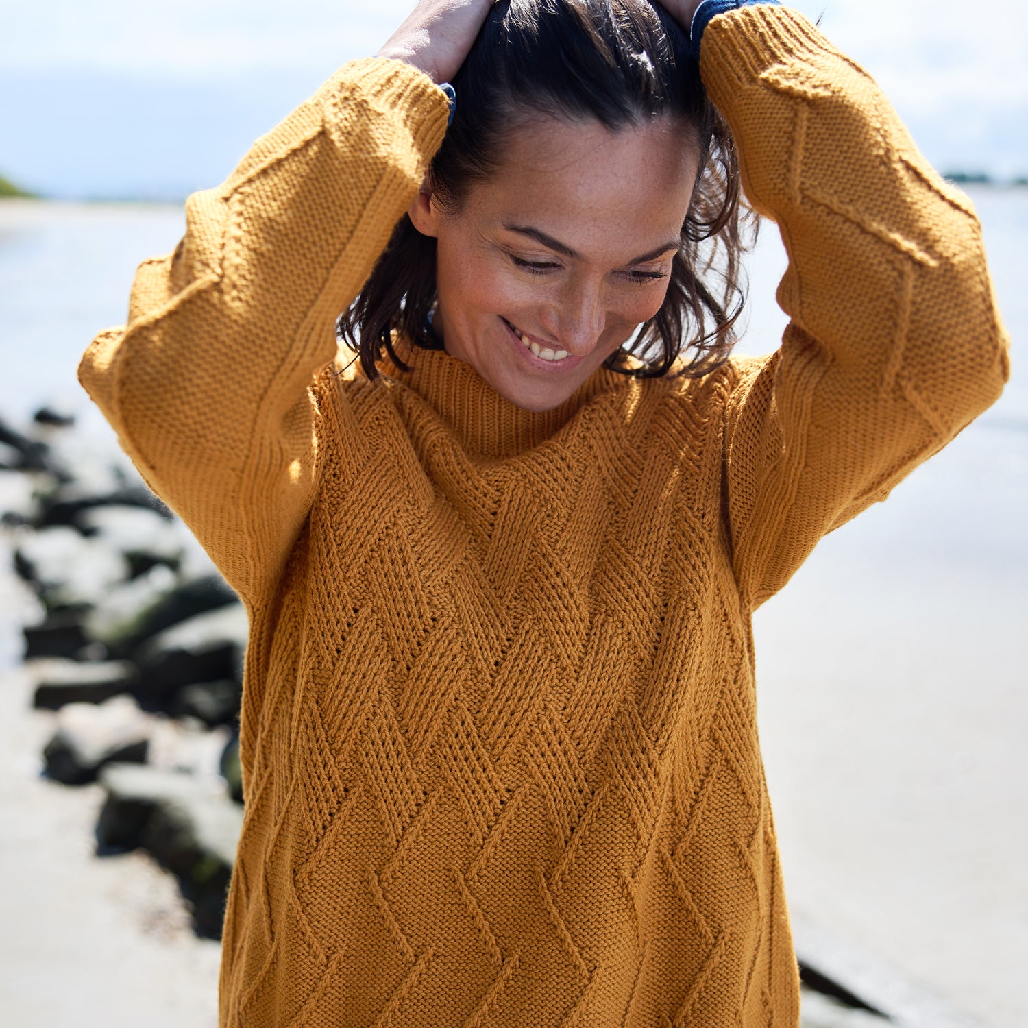 Strickanleitung Pullover Moments in Nature