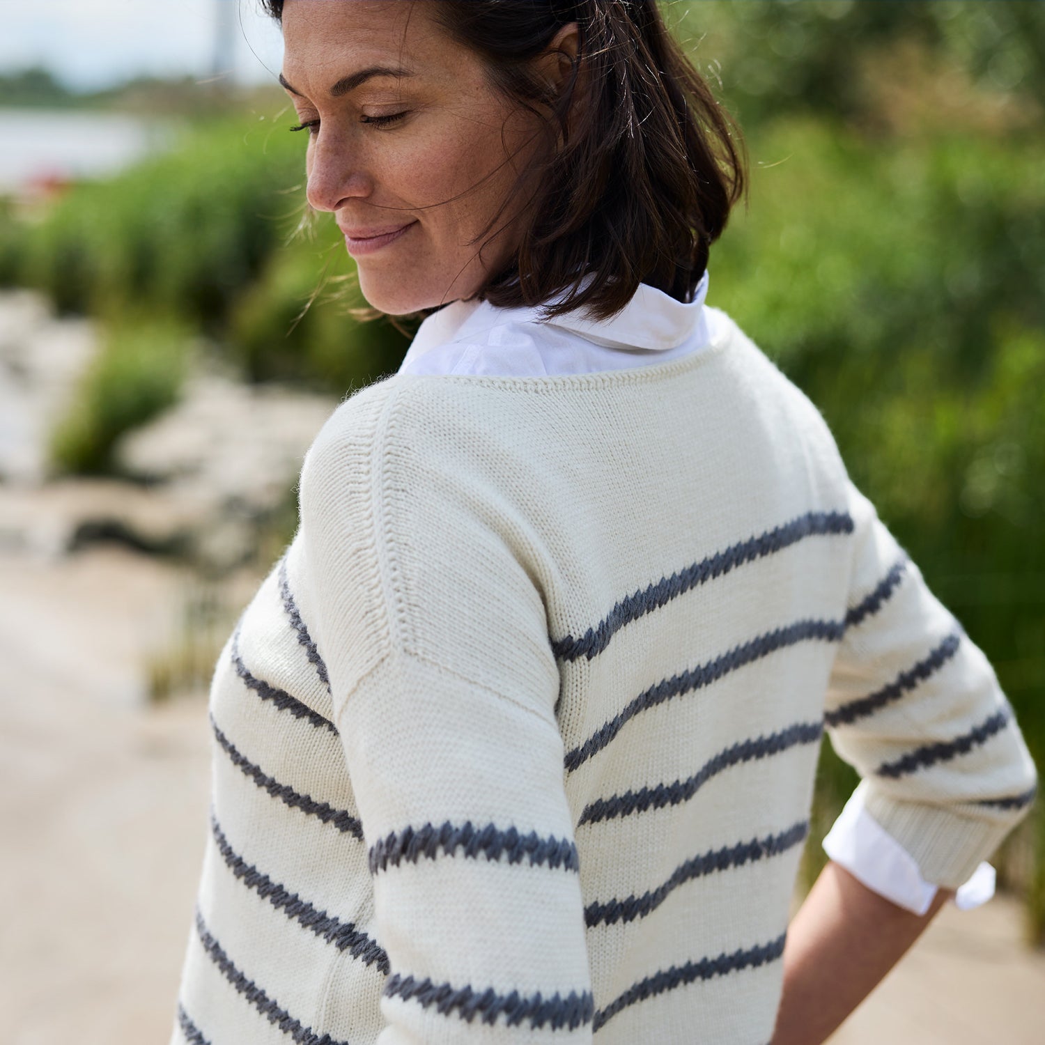 Strickanleitung Pullover Whispering Breeze