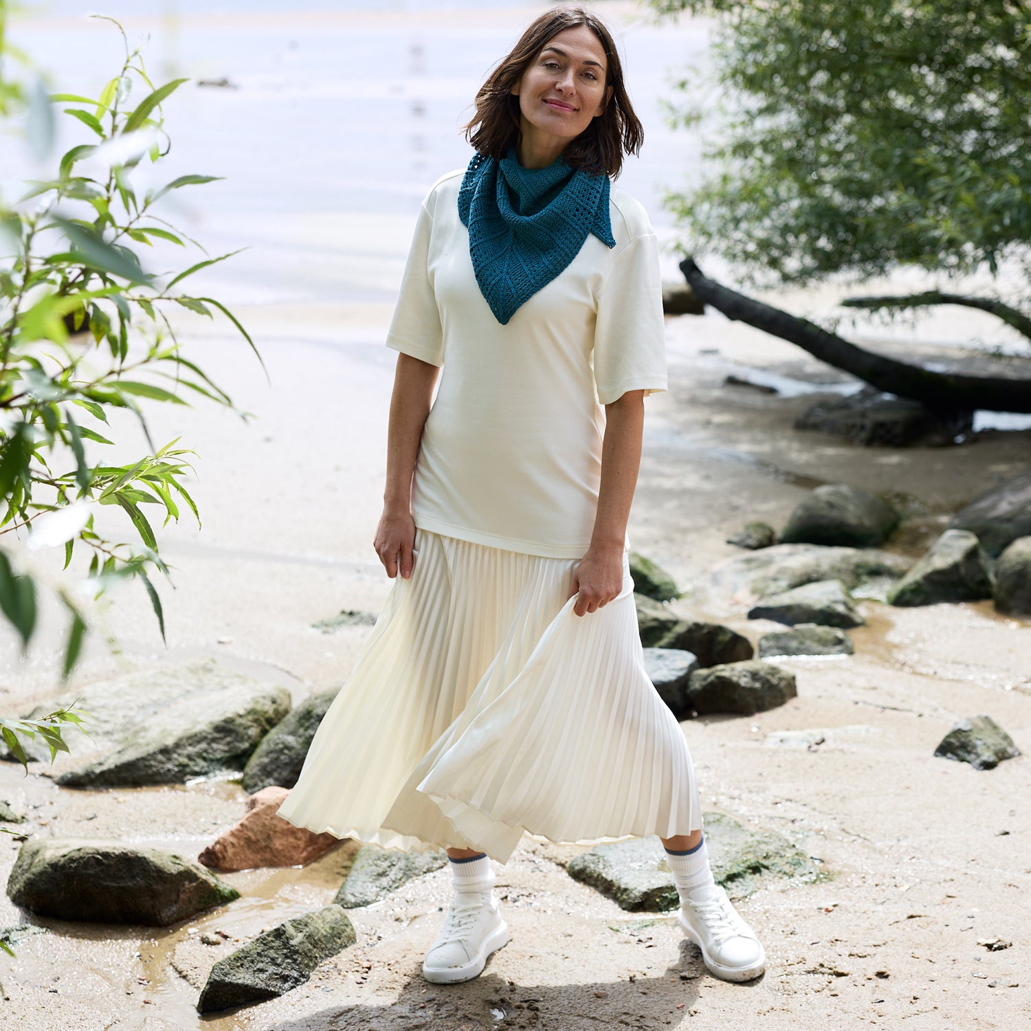 Strickanleitung Tuch Flow of Life
