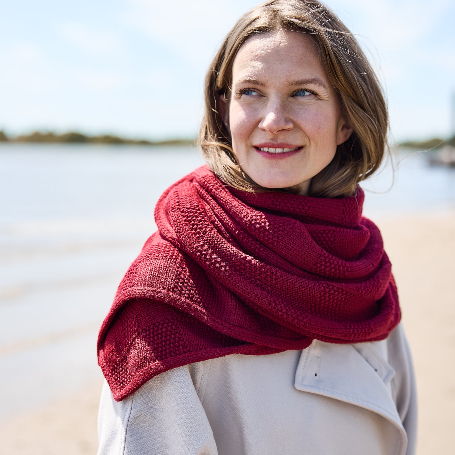 Strickanleitung Schal Sagesse