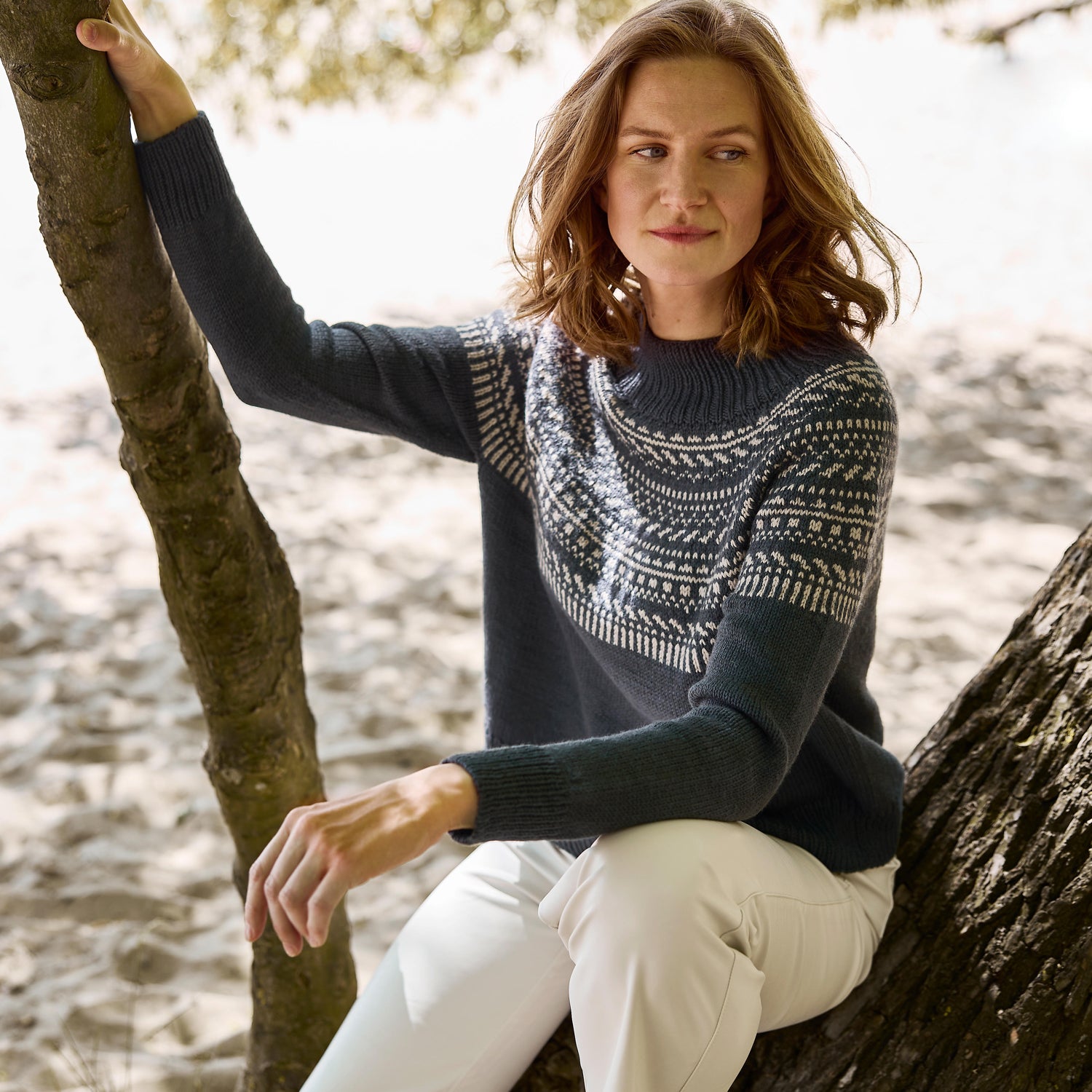 Strickanleitung Pullover Calma