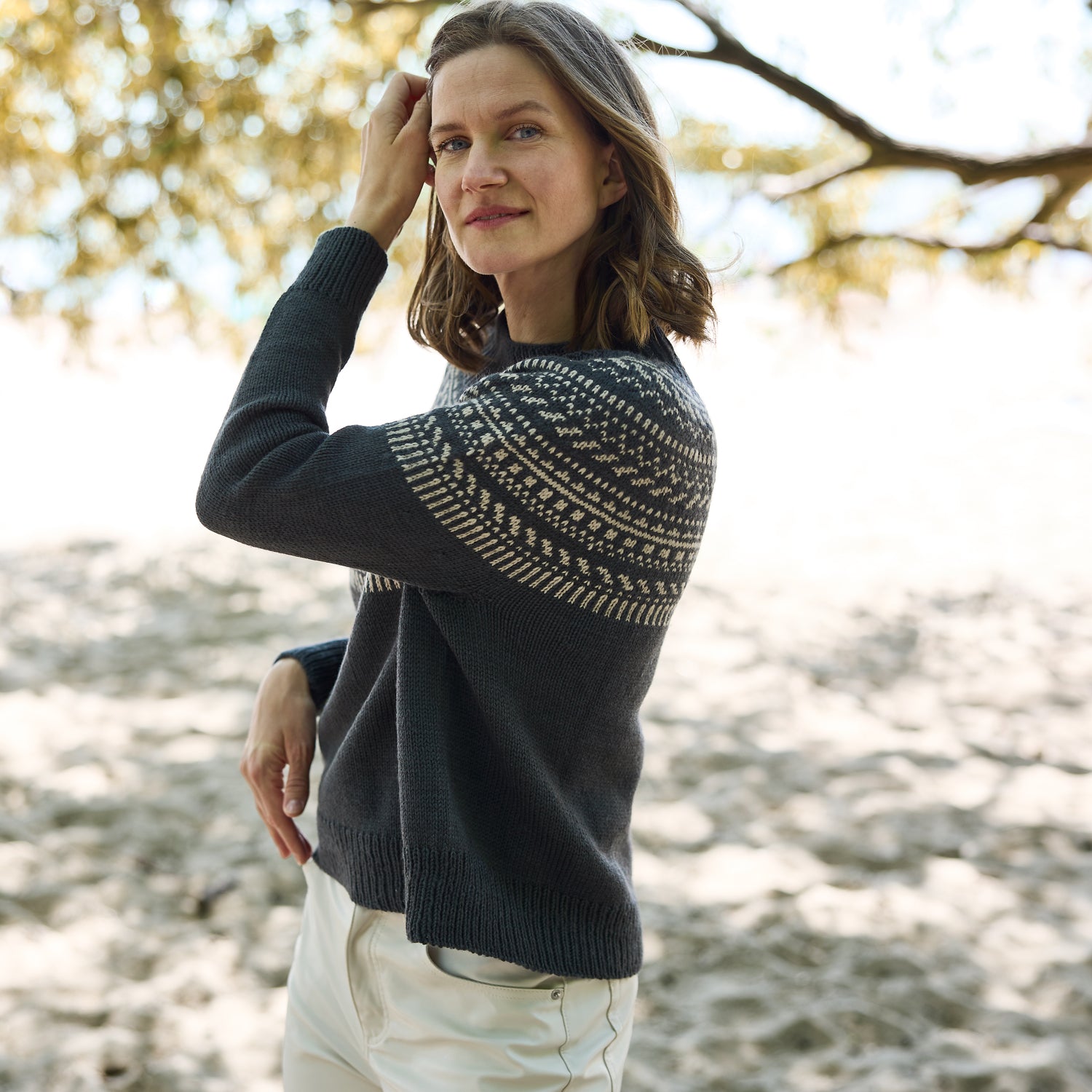 Strickanleitung Pullover Calma