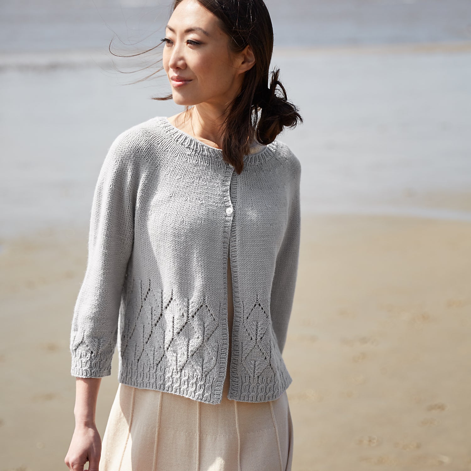 Strickanleitung Cardigan Caresse