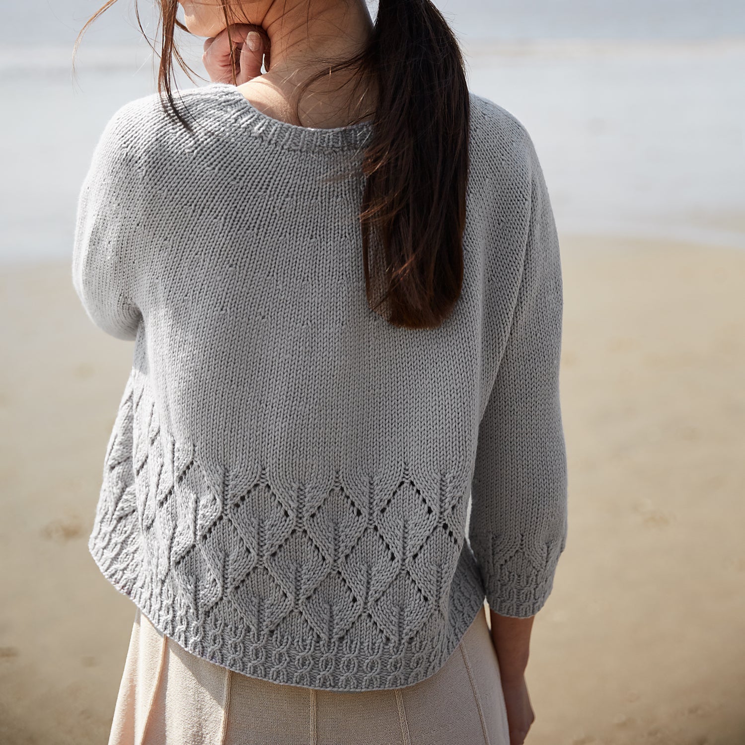 Strickanleitung Cardigan Caresse