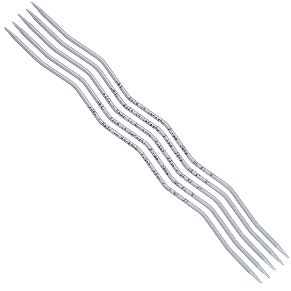 addiCraSySnake Lace Nadelspiel - 15 und 20 cm (2 - 4,5 mm)