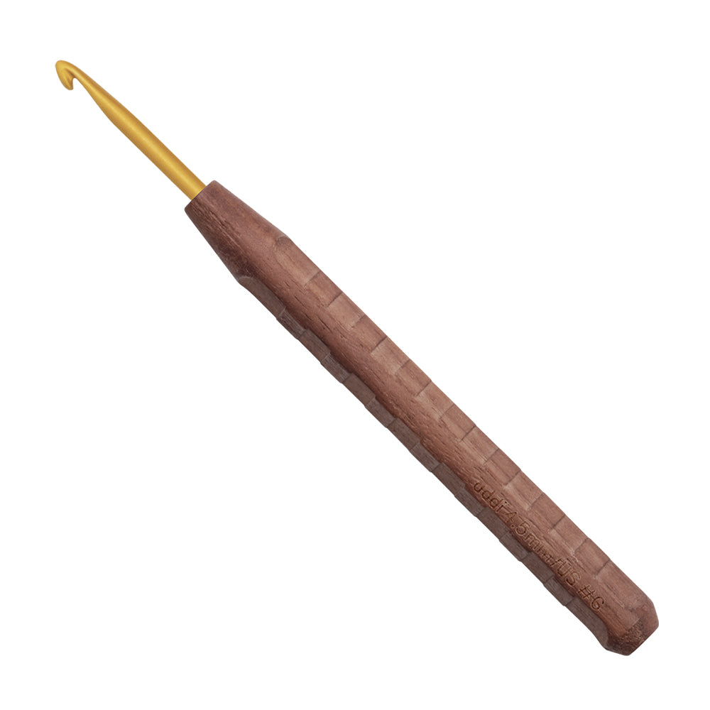 addiNature Walnut Gold Häkelnadel - 16 cm (2 - 6 mm)