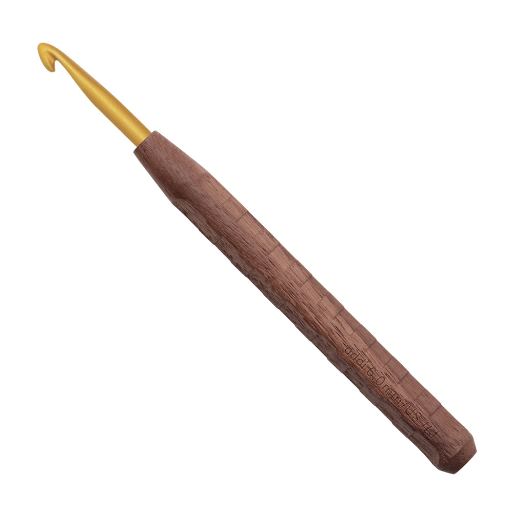addiNature Walnut Gold Häkelnadel - 16 cm (2 - 6 mm)