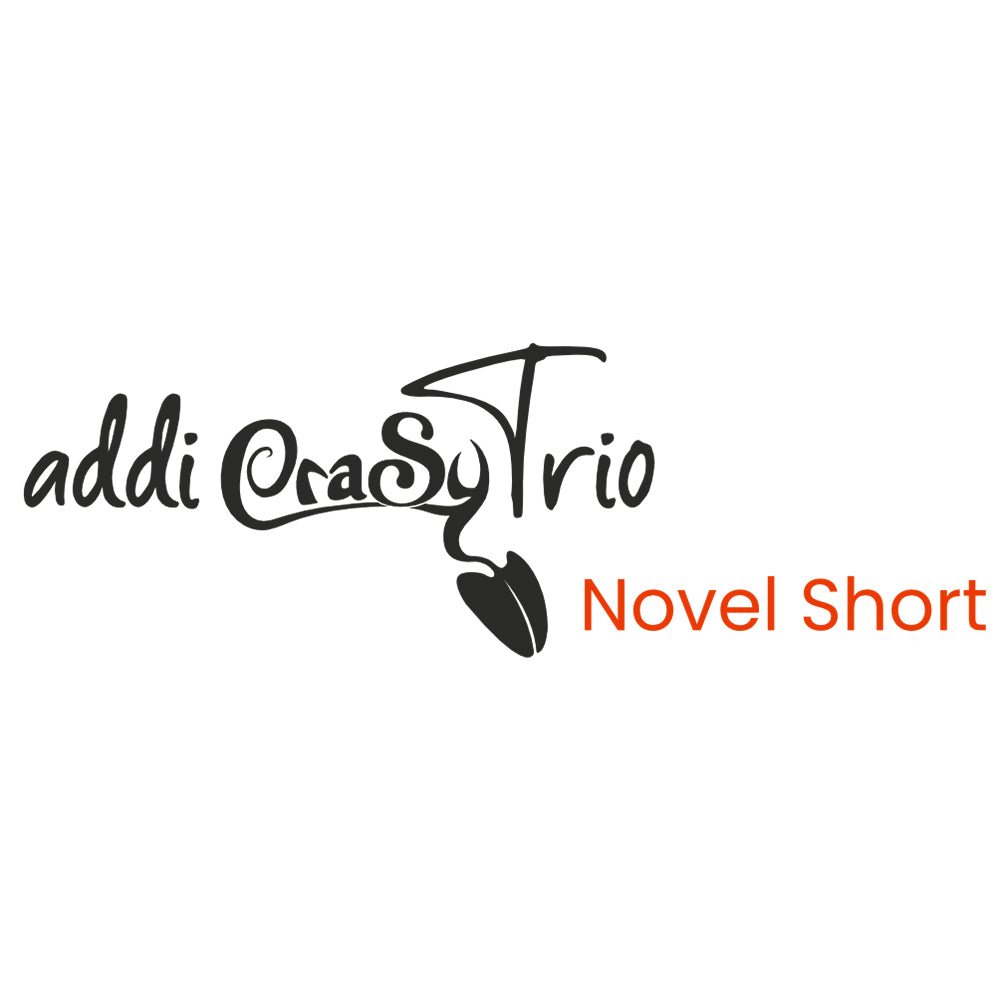 addiCrasyTrio Novel Short - einzeln 22 cm (2 - 5 mm)