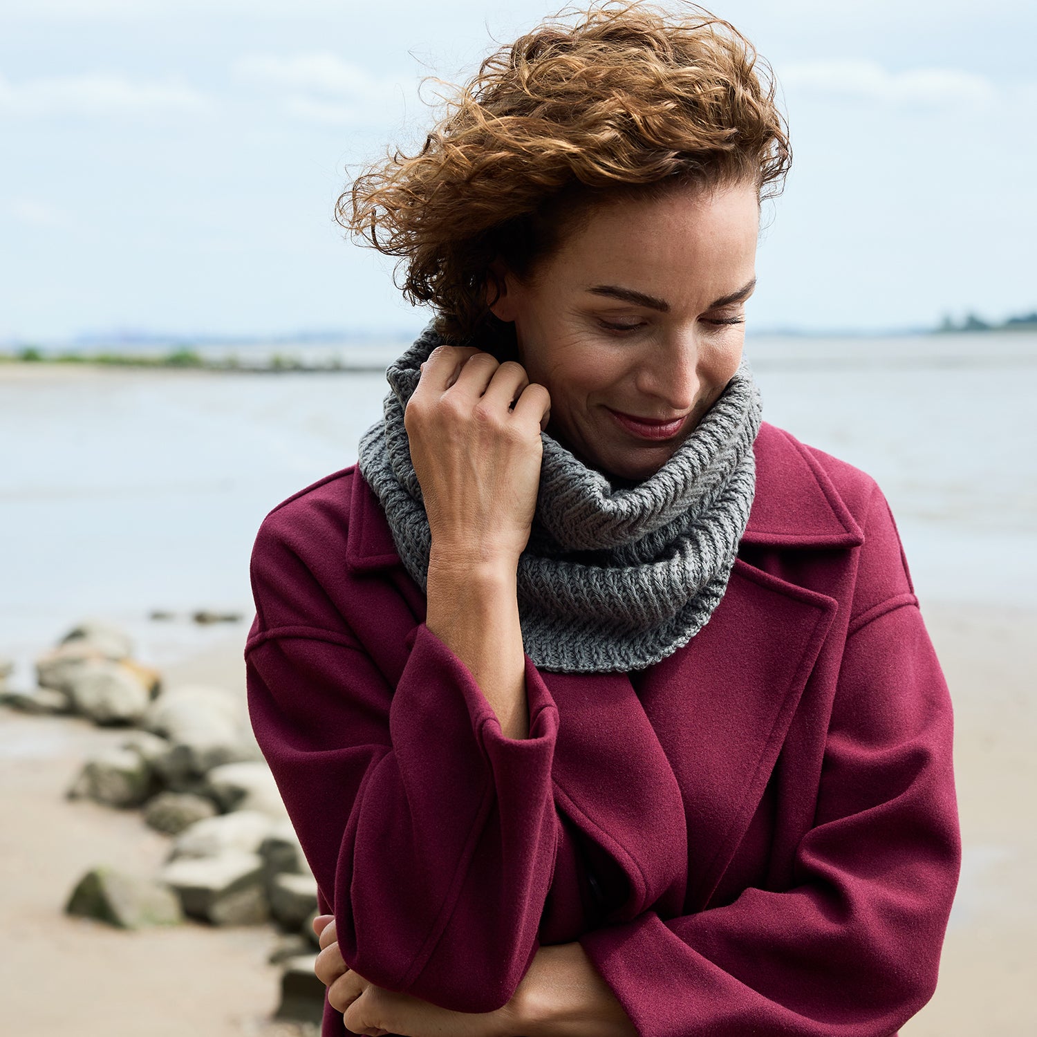 Strickanleitung Cowl Cloudpath