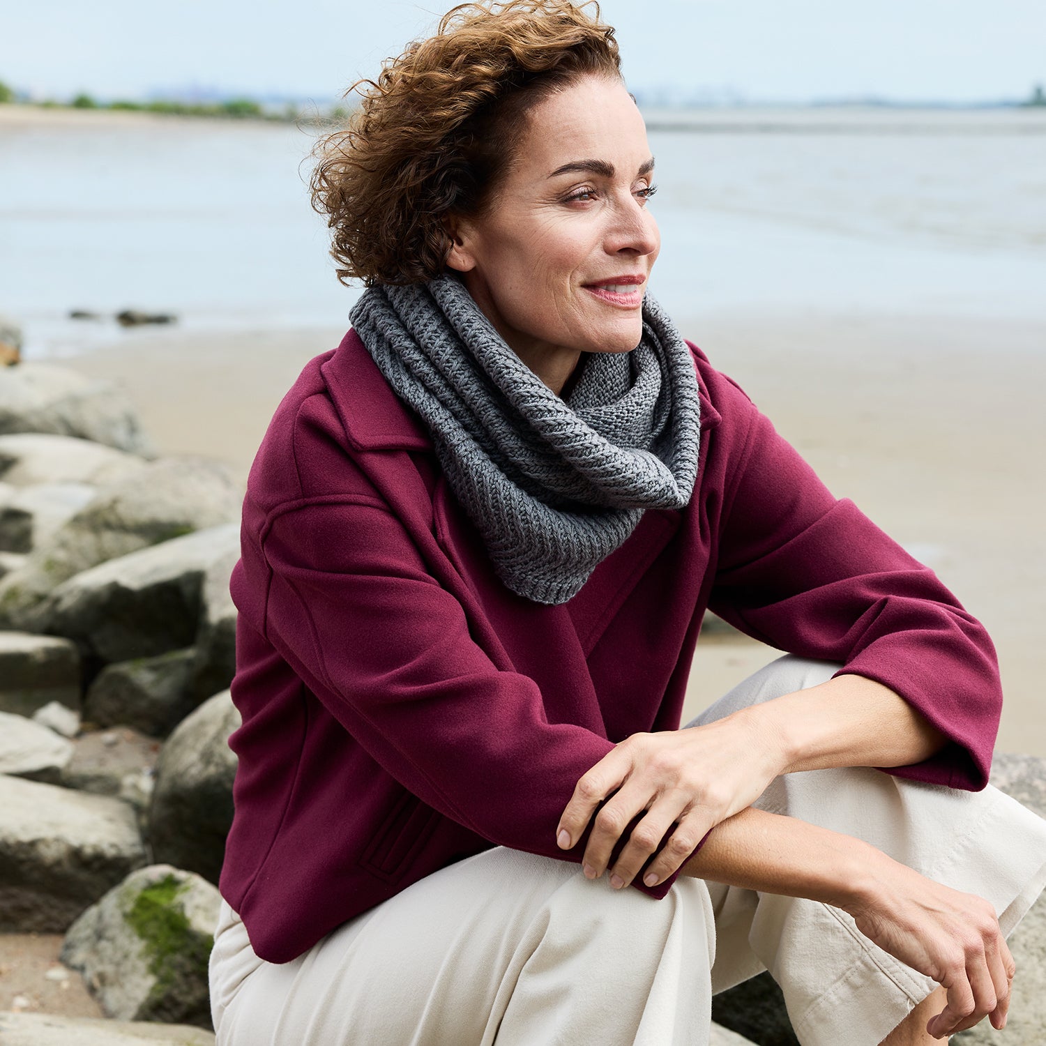 Strickanleitung Cowl Cloudpath