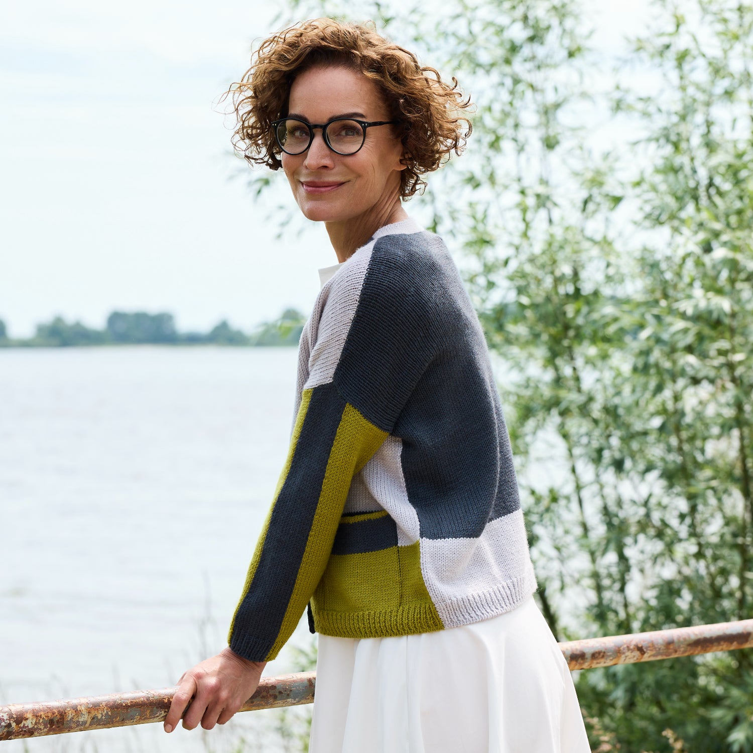 Strickanleitung Cardigan Forest Crossing