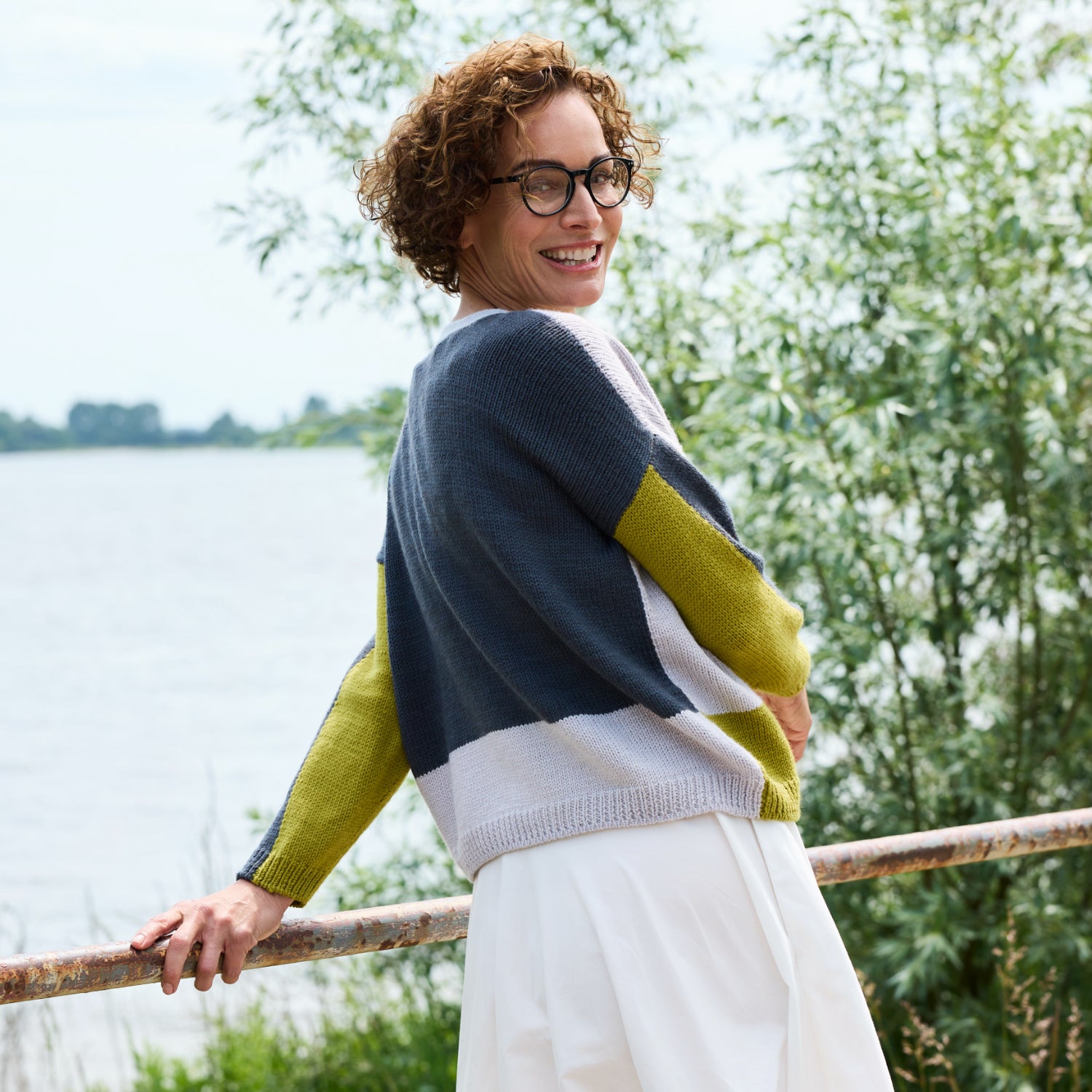 Strickanleitung Cardigan Forest Crossing