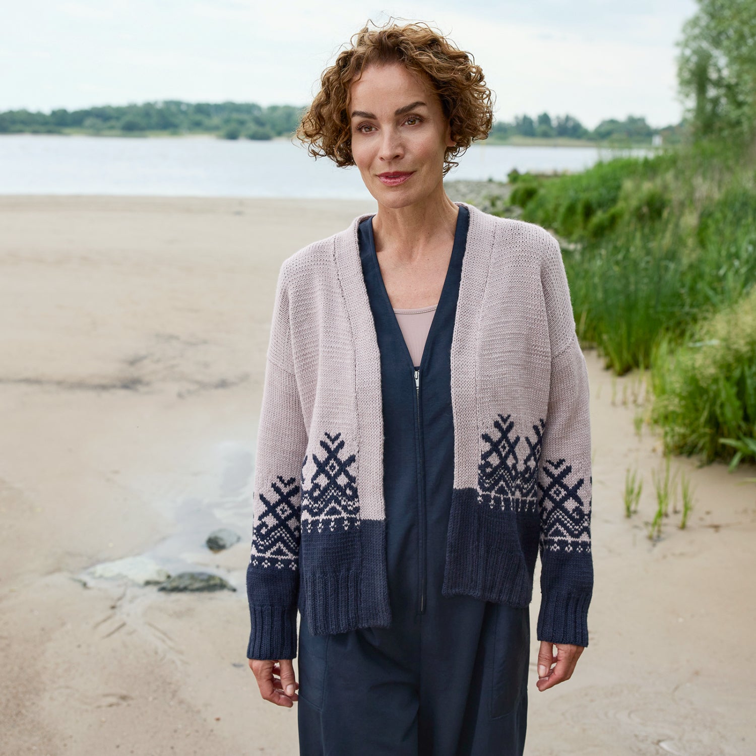 Strickanleitung Cardigan Harbour Lights