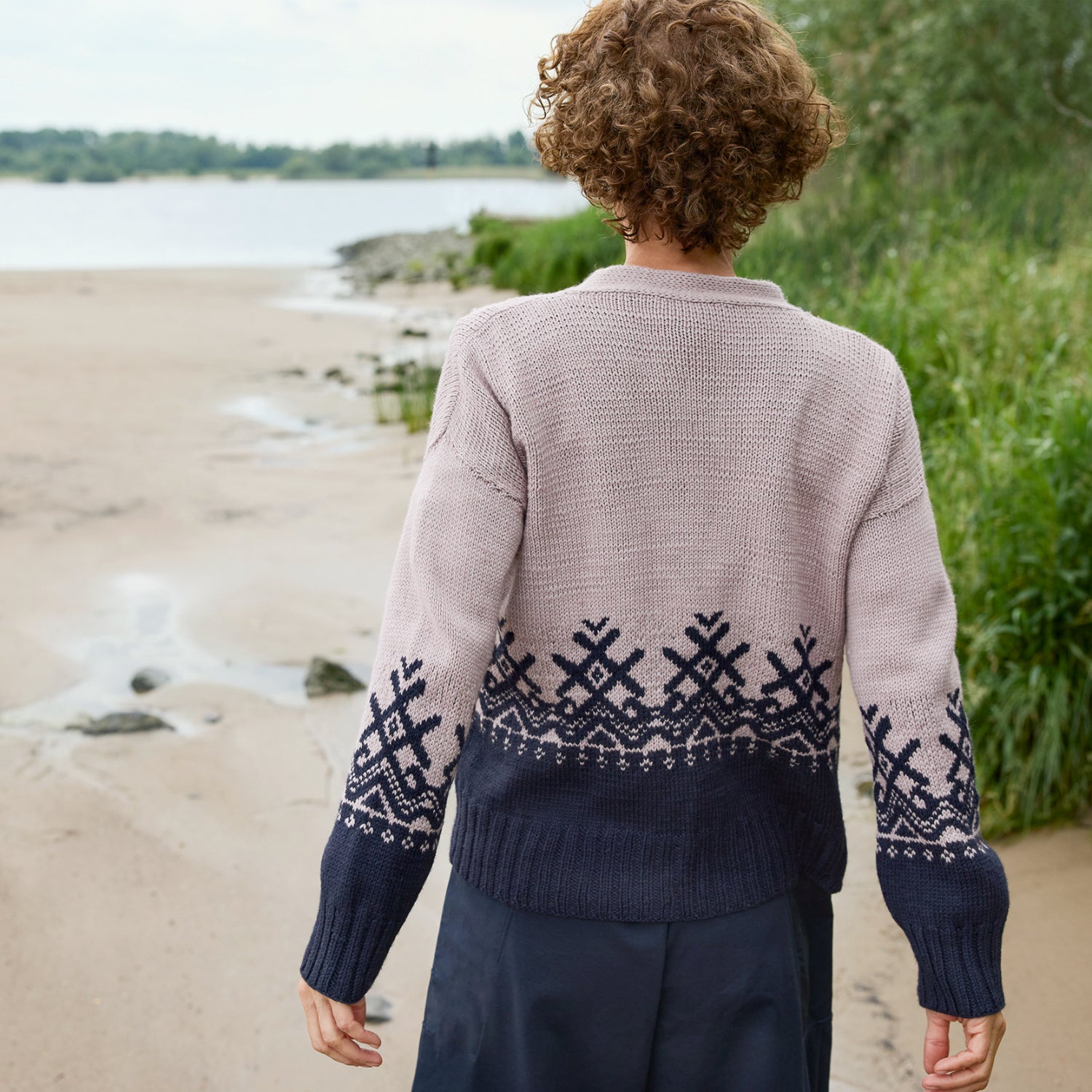 Pattern Cardigan Harbour Lights