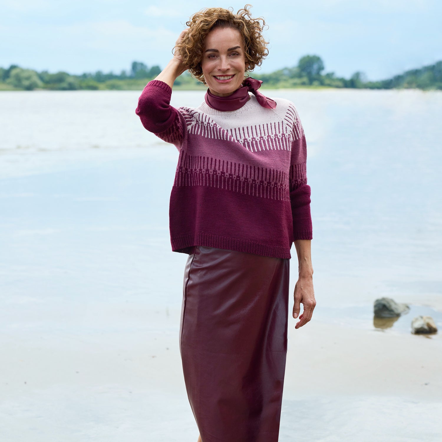 Strickanleitung Pullover Heather Drift