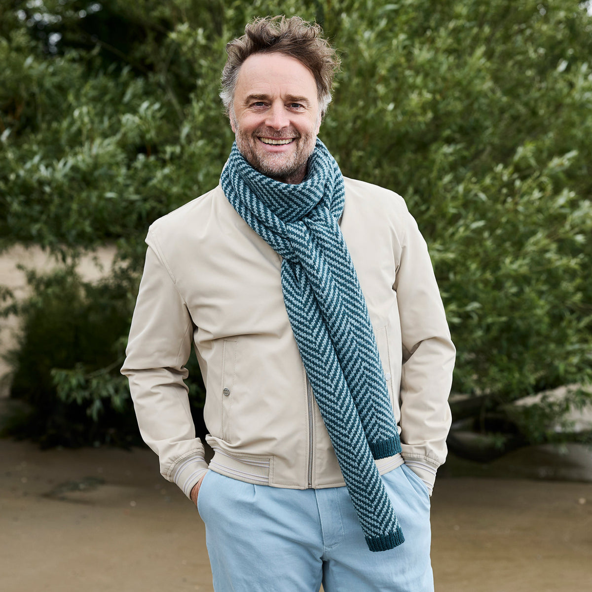 Pattern Linewalk Scarf