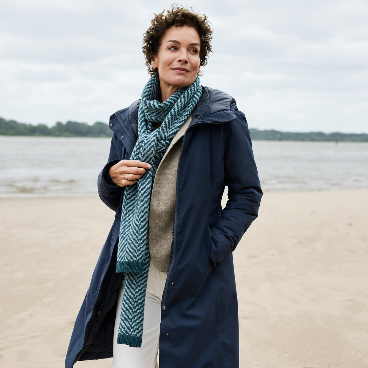 Pattern Linewalk Scarf