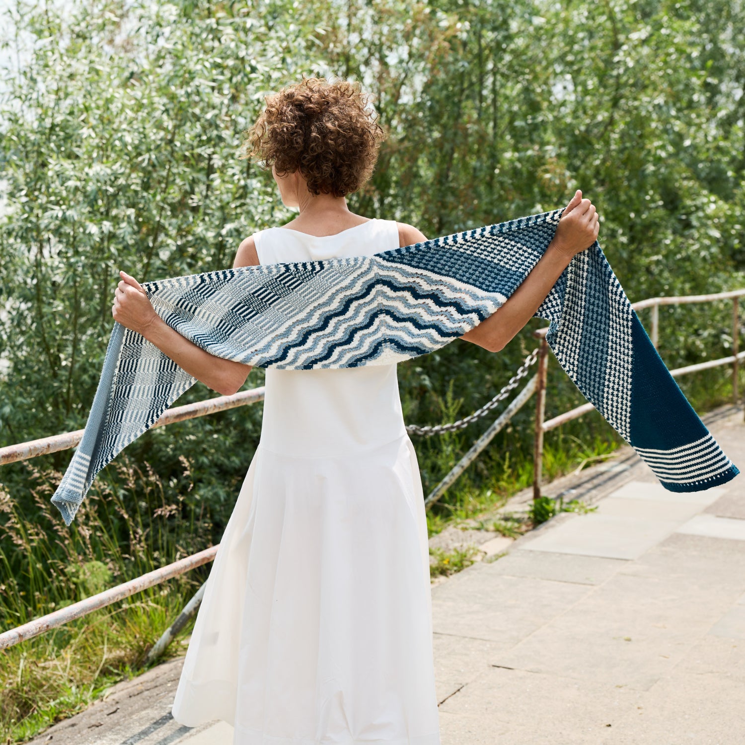 Pattern Scarf Riverlines