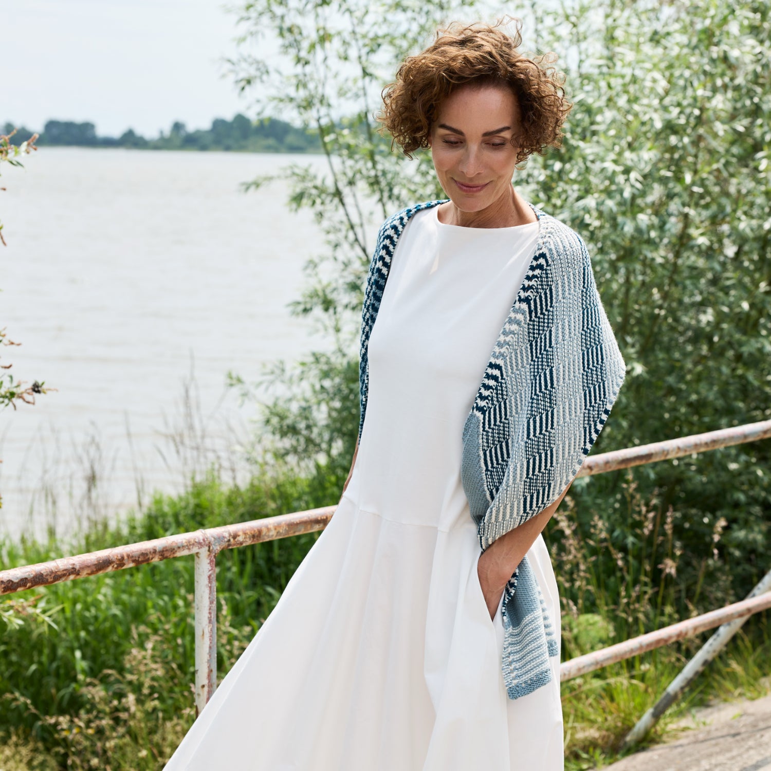 Pattern Scarf Riverlines