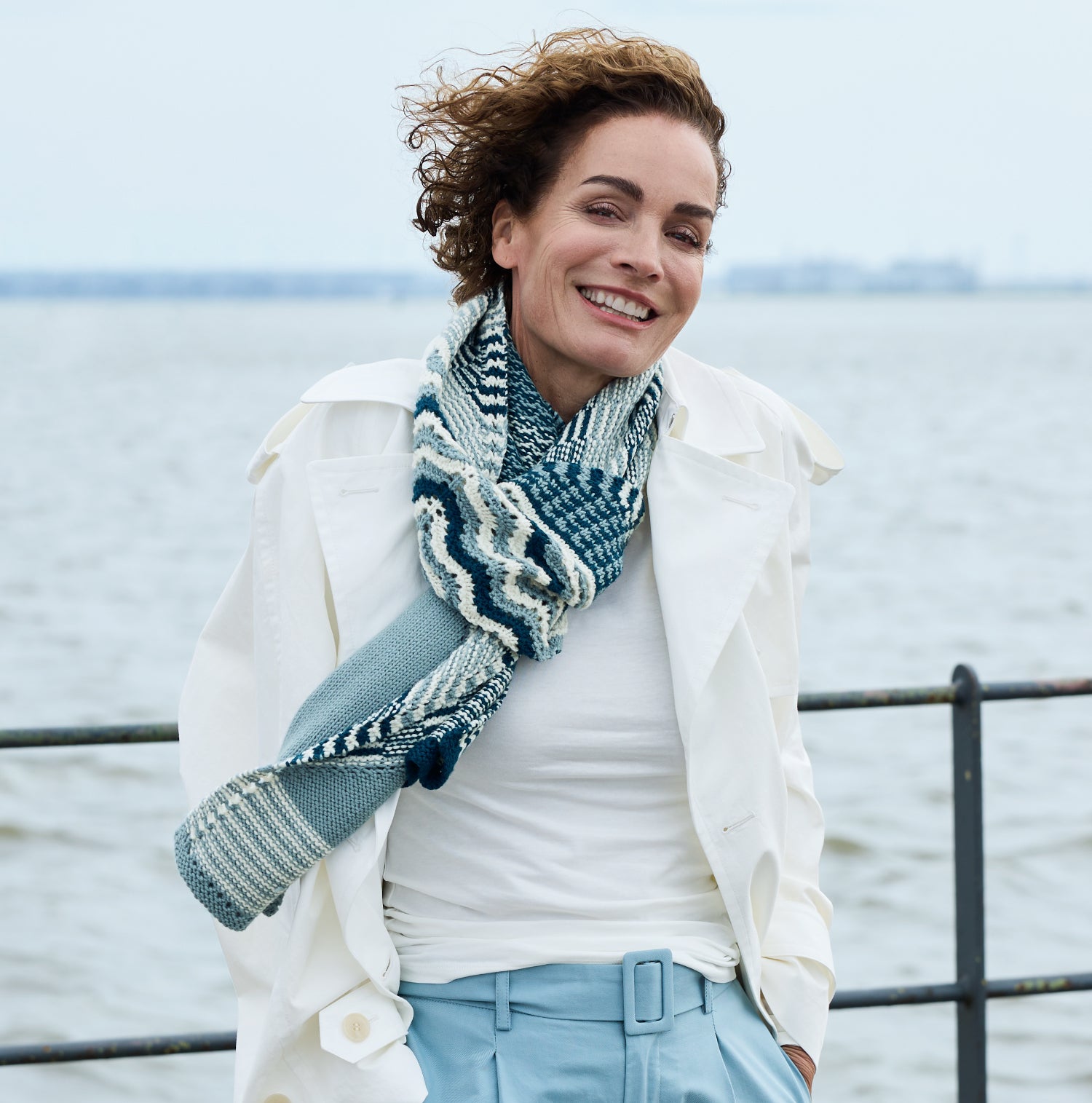 Pattern Scarf Riverlines