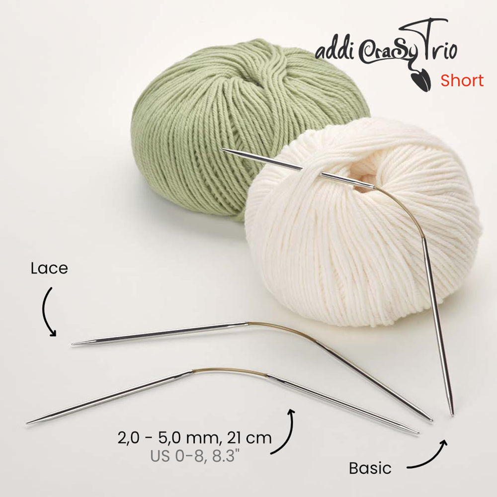 addiCraSyTrio Short – single 21 cm (2–5 mm)
