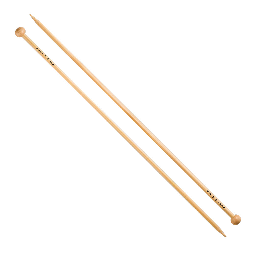 addiNature Bamboo Jacket Knitting Needle – single (2–9 mm)